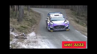 WRC Rallye Monte Carlo 2022 Best Drift Sebastian Loeb vs Sebastian Ogier