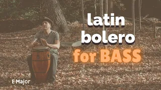 Latin Bolero | Backing Track Jam in E major | 90 BPM | NO BASS