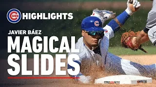 Cubs Infielder Javy Báez's Magical Slides