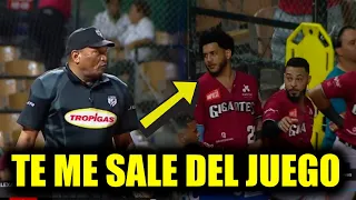 JOSE SIRI Quiere Peliar Vs El Umpire Y Sacado Del Juego De Mala Manera