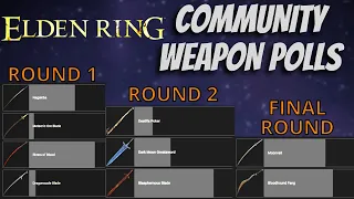 Best Weapons Voted By The Elden Ring Community! Reaction/Review