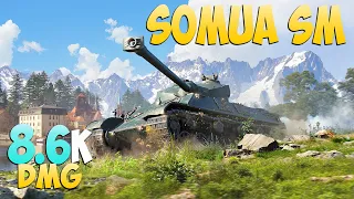 Somua SM - 5 Kills 8.6K DMG - Charming! - World Of Tanks