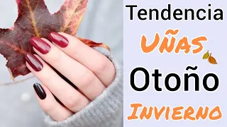 TENDENCIAS UÑAS OTOÑO INVIERNO 2024 💅😱 DISEÑOS UÑAS OTOÑO INVIERNO