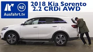 2018 Kia Sorento 2.2 CRDi AWD AT GT-Line  - Kaufberatung, Test, Review