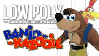 Banjo & Kazooie - Low Poly (Evolution of Characters in Games) - Episode 8