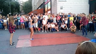 Танцевальные батлы Крещатика, Вечерний Киев часть 6 - Dance Battles Khreshchatyk, Kiev Evening part6