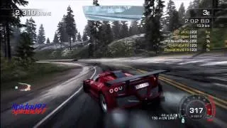 NFS Hot Pursuit | Charged Attacks - 4.14.09 | Online Race #69 | Gumpert Apollo S