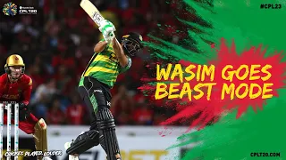 Incredible Imad Wasim smashes a FANTASTIC half century! | CPL 2023