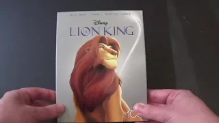 The Lion King Blu-Ray+DVD Signature Collection Unboxing (Disney 100)+Best Buy Update.