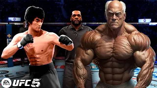 PS5 | Bruce Lee vs. Greatest Old Strongman (EA Sports UFC 5)