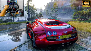 1000HP Bugatti Veyron | Forza Horizon 5 | Logitech g29 gameplay