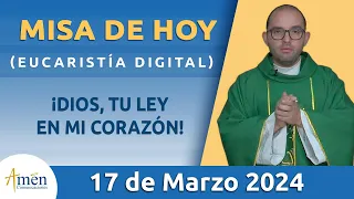 Misa de Hoy Domingo 17 de Marzo 2024 l Eucaristía Digital l Padre Carlos Yepes l Católica l Dios