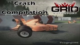 GRID Autosport - AMAZING Crash Compilation - Best Crashes [ HD ]