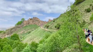 Подъем в Гамсутль - заброшенный горный аул с тысячелетней историей. Дагестан 01.05.24