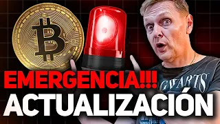 🧲BITCOIN: ¡ACTUALIZACIÓN DE EMERGENCIA!