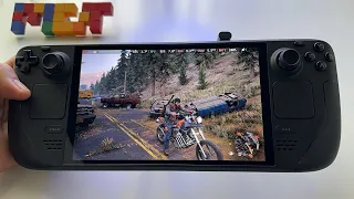 Days Gone HDR | Steam Deck OLED handheld gameplay | medium high graphics