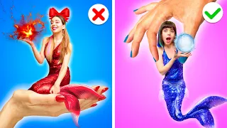 DESAFÍO DE FRÍO VS CALIENTE / Sirena Ardiente vs Sirena Helada por GOTCHA!