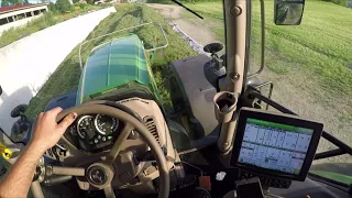 [HD]GoPro H5 @ Let´s Drive John Deere 6145R beim Siloverteilen! Teil 1