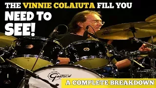 The VINNIE COLAIUTA FILL You NEED TO SEE! - Complete Breakdown