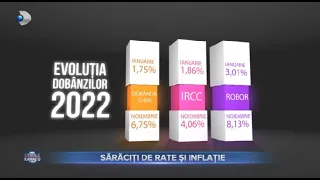 Stirile Kanal D (09.11.2022) - Saraciti de rate si inflatie! | Editie de seara