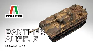 TANQUE PANTHER V AUSF. G DE ITALERI / ESCALA 1:72