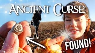 2000-Year-Old CURSE tablet!! + MYSTERY Solved! - Field Walking for Tiny Treasures!