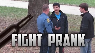 Breakaway Bottle Prank (PRANKS GONE WRONG) - Fight Prank - Fighting at School - Public Pranks 2014