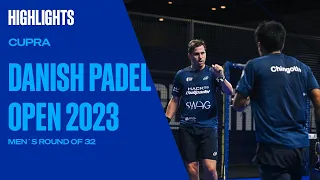 Highlights 🚹 Round of 32 (3) Cupra Danish Padel Open 2023