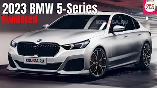 New 2023 BMW 5 Series G60 Rendered