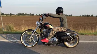 Harley Davidson  Sportster 72 ride Slovakia summertime 2018