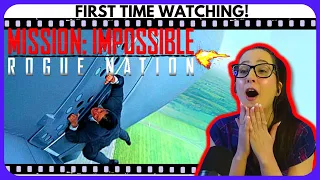 *ROGUE NATION* stunts are 🔥🔥!! MOVIE REACTION FIRST TIME WATCHING Mission Impossible!