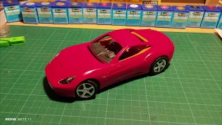 The Ferrari California (closed top) from Revell