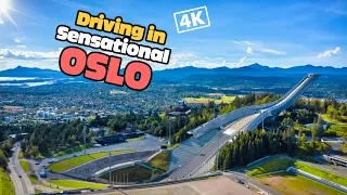 Ultimate Driving tour of Oslo, Watch ALL Key Places in 4K