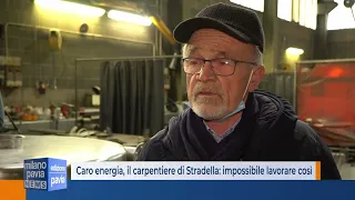 Caro energia, il carpentiere di Stradella: impossibile lavorare così