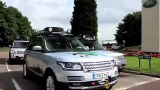 2013 First Range Rover Hybrid Models Take On Epic 'Silk Trail' To India   YouTube