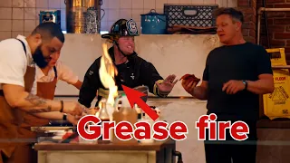 Green Screening myself into Gordon Ramsay's Grease fire