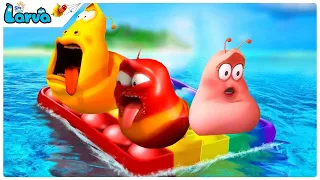 Obese Larva stuck at sea - Larva Season 3 | Larva Island | мультфильмы для детей|мультики на русском