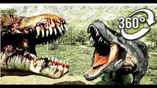 Dinosaur Safari | Jurassic adventure | 360 VR Sci-fi Video