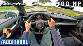 900HP PORSCHE 992 TURBO S *TITANIUM EXHAUST* | POV by AutoTopNL