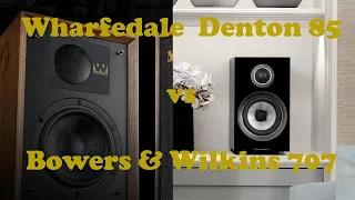 Сравнение акустических систем Wharfedale Denton 85 и Bowers & Wilkins 707 S2