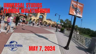 Universal Studios Florida Walkthrough - May 7, 2024