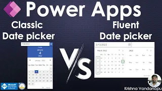 Fluent Date control Vs Classic Date control in Power Apps