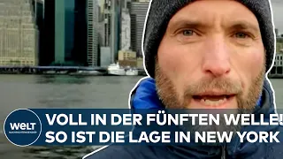 CORONA: Omikron-Welle in den USA! So ist die aktuelle Covid19-Lage in NEW YORK I WELT Interview