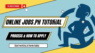 OnlineJobs PH Tutorial - Process and how to apply