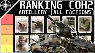 Ranking the Best COH2 Artillery | 2023 Tier List Redux