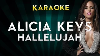 Alicia Keys - Hallelujah | Official Instrumental Karaoke Instrumental Lyrics Cover Sing