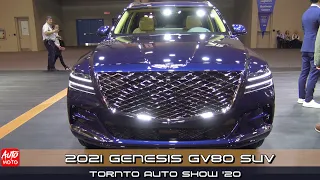 2021 Genesis GV80 Luxury SUV - Exterior And Interior - Toronto Auto Show 2020