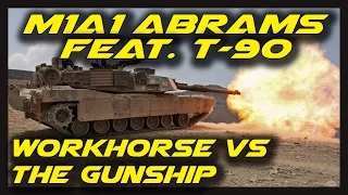 ► Armored Warfare: M1A1 Abrams feat. T-90 Gameplay - Workhorse vs The Gunship on Wheels!