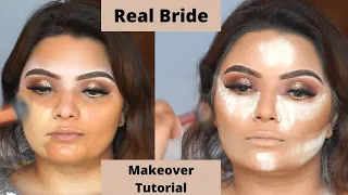 Baraat MakeUp Tutorial | Huda Beauty | Easy Step By Step | Long Lasting Base | Beginners