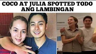 COCO AT JULIA SPOTTED ANG LAMBINGAN